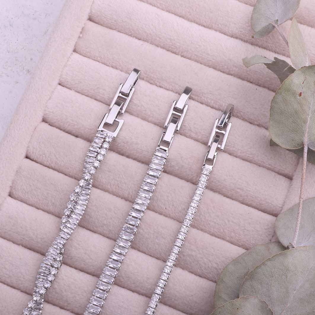 دستبند تنیسی استیل