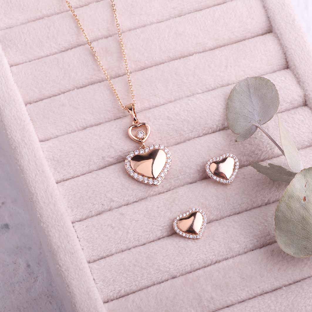 نیم ست قلب ژوپینگ