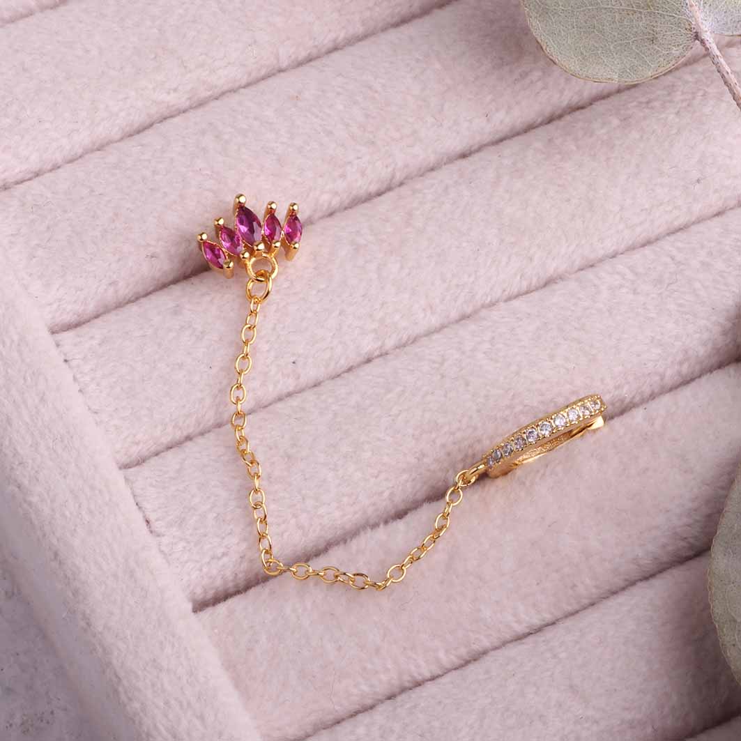 پیرسینگ و گوشواره حلقه ای