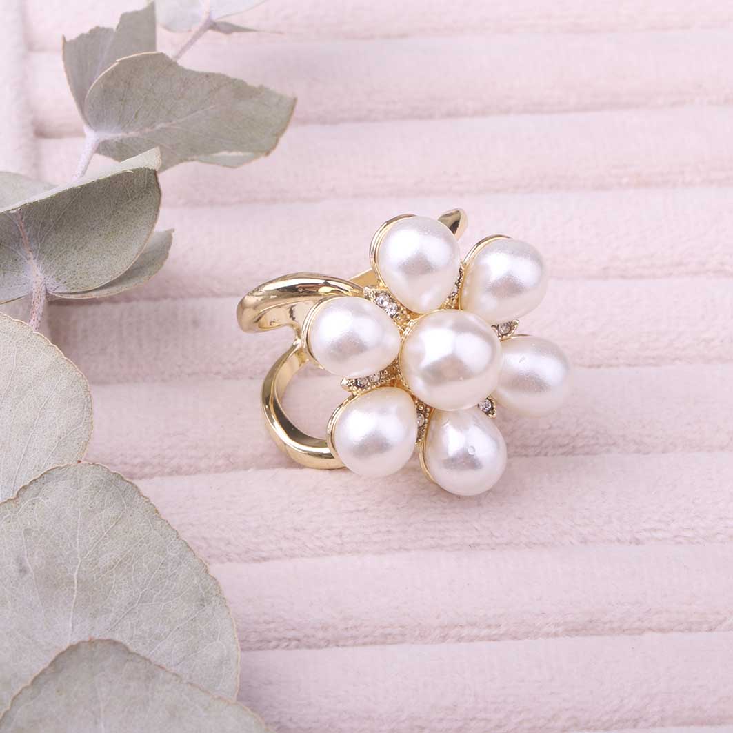 حلقه روسری گل