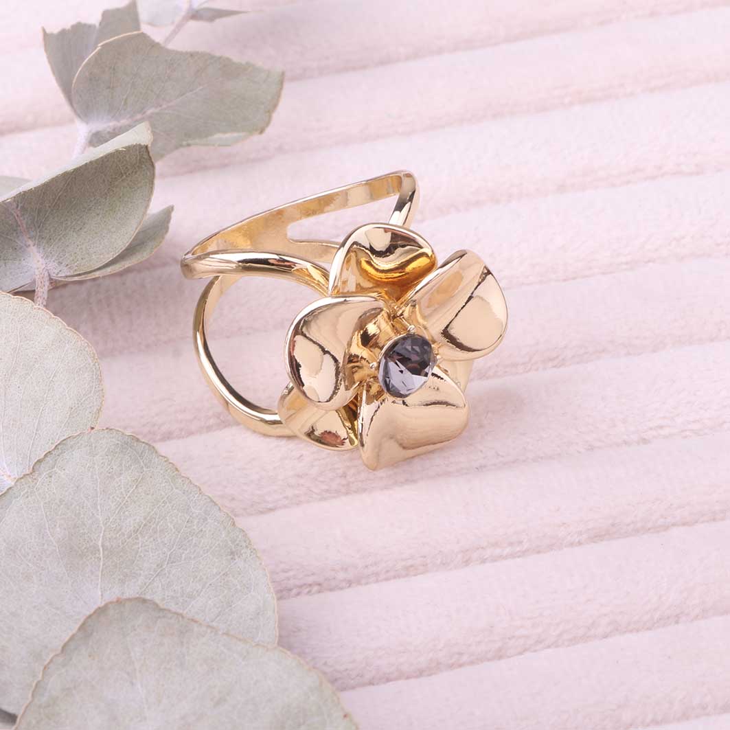 حلقه روسری گل