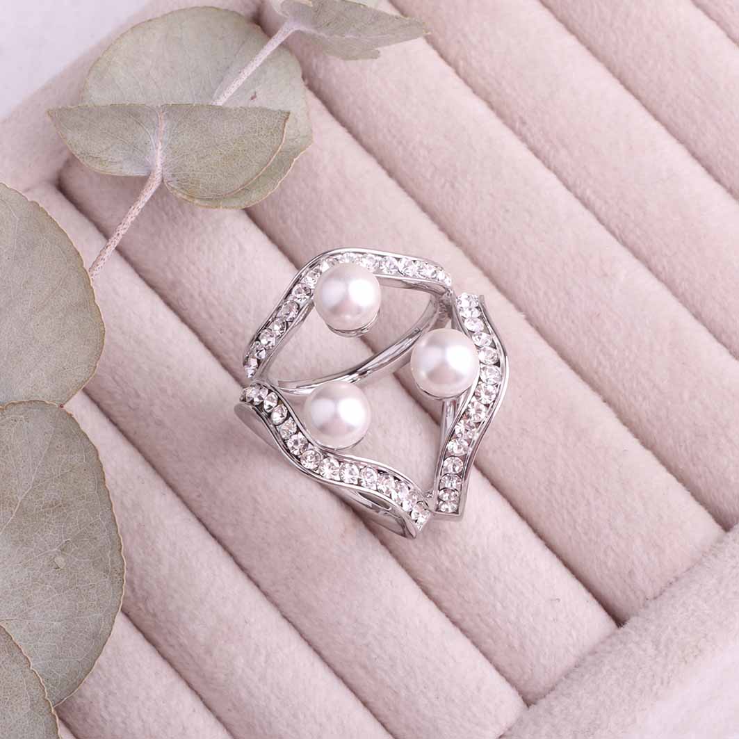 حلقه روسری مرواریدی